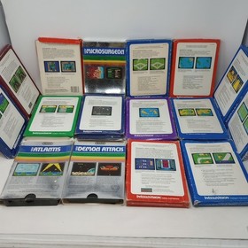 Lot Of 16 Intellivision Games With Boxes (Some Have Manuals & Overlays)
