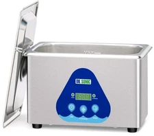 DK Sonic 900ML Ultrasonic Jewelry Cleaner with Digital Timer and Basket DK-90