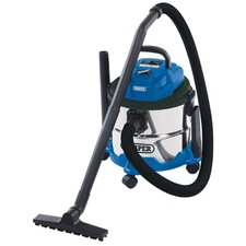 Image of Draper Wet & Dry Vacuum Cleaner Hoover With Stainless Steel Tank 15L 1250W