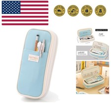 Big Capacity Pencil Case Large Pencil Pouch Stationery Pen Bag for Teen Girls...