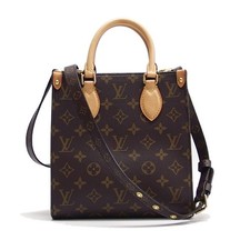 Mini bolso de hombro Louis Vuitton monograma Sac Plat BB 2 vías M46265