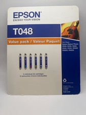 Genuine Epson T0481-9-SV 6 Ink Cartridge Value Pack Sealed OEM Exp 09/2015
