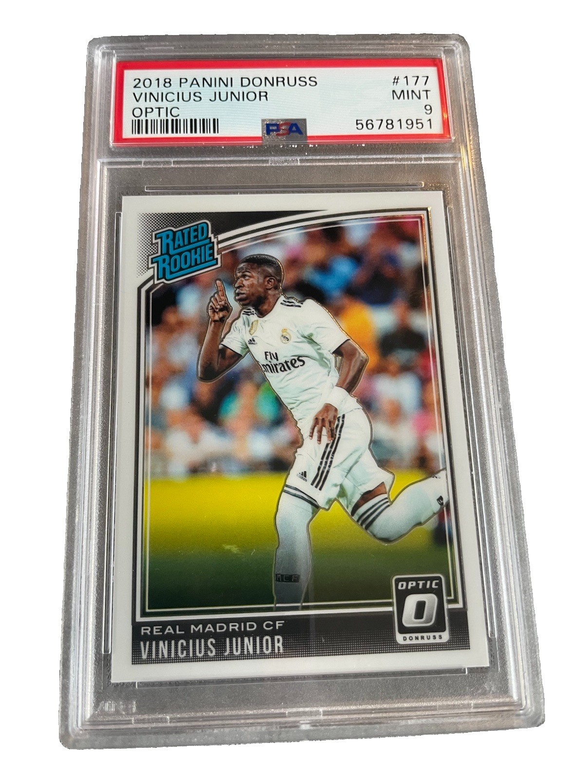 Vinicius Jr. 2018 Donruss #177 Optic Price Guide - Sports Card 