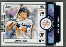 2026 Topps Series 1 Big Ticket Players Complete Set Pick A Card