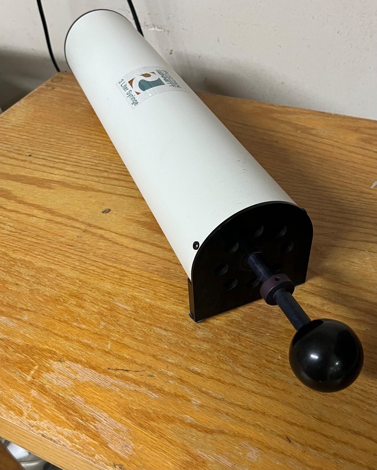 Puritan Bennett Model VS300 3 liter calibration syringe. GC, Guaranteed.