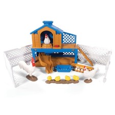 BIG COUNTRY ADVENTURE CHICKEN COOP PLAYSET   11-PIECE FARM TOY SET - Big Country