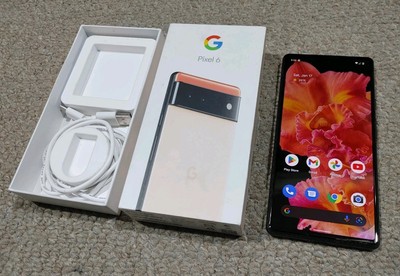 Google Pixel 6 - 128 GB - Coral (Verizon) Android Smartphone 