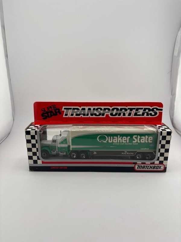 Matchbox Transporter Matchbox Super Star Transporters 1993 Steve Kinser