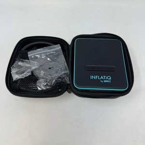 New RimIQ Inflatiq Portable Tire Inflator QwikFlow Air Compressor Dual Power