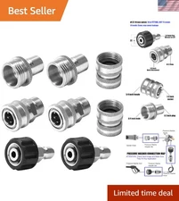 Ultimate 8-Pack Stainless Steel Pressure Washer Adapter Set for Quick Disconnect