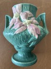 Ceramic vase titled 'Clematis' by Roseville Pottery — photo 3