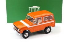 1:18 Greenlight 1970 Ford Bronco Special Decor Orange/White Stripe