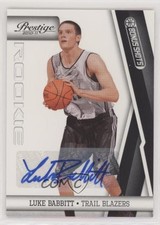 2010-11 Prestige Rookie Bonus Shots Black Auto 54/99 Luke Babbitt #226 Auto t0h