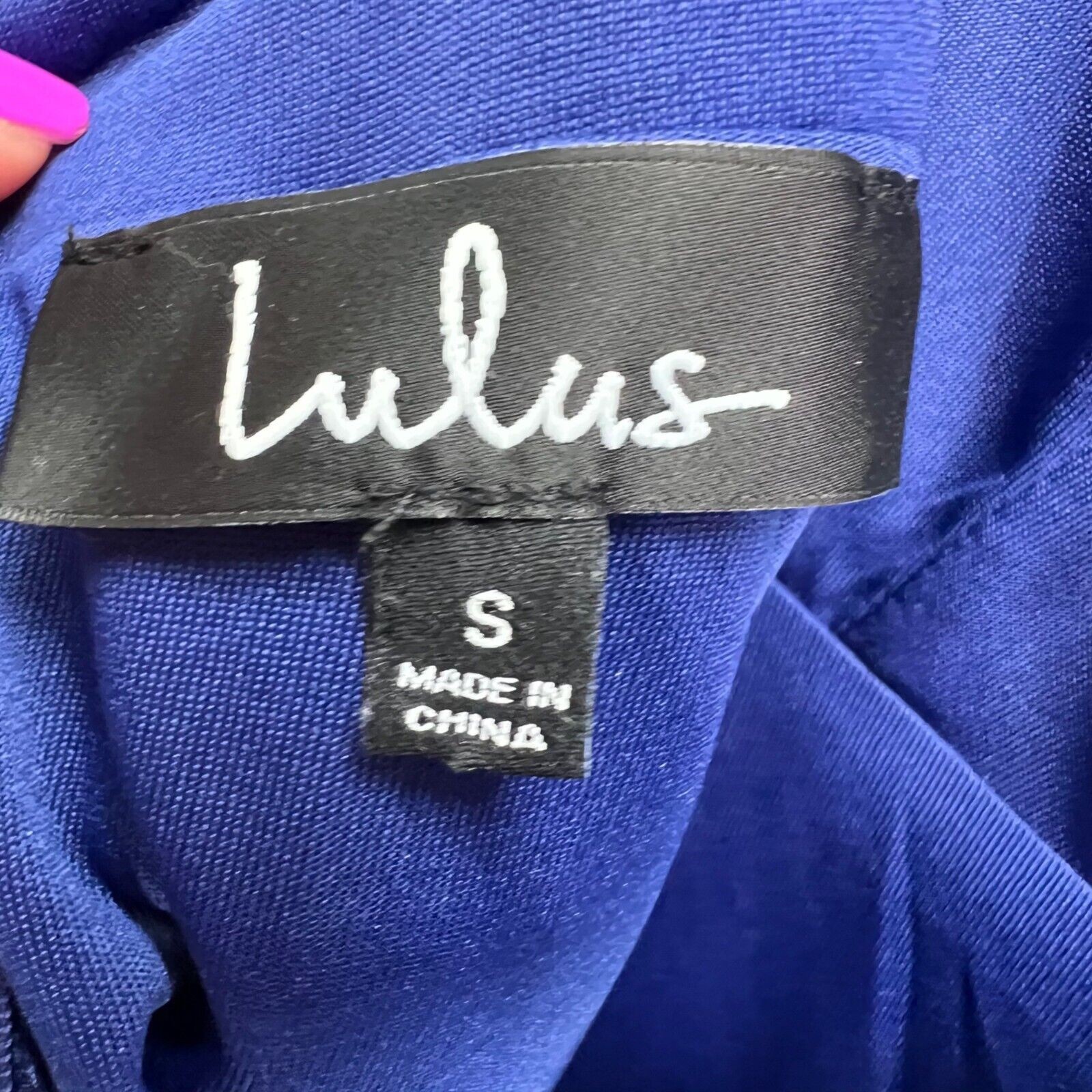 Lulus Play On Curves Dress Women S Blue Backless Fit Flare Skater Feminine Party