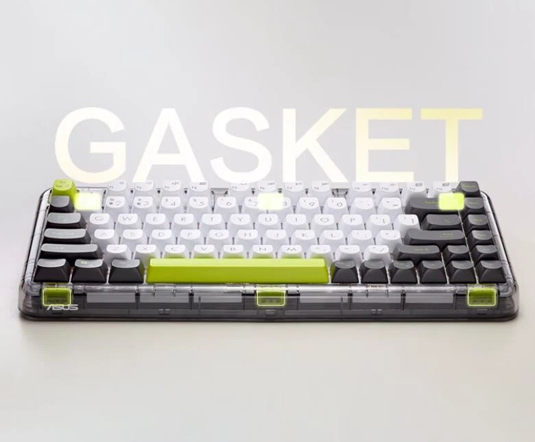 Original ASUS KD201 Jelly 75 Wireless Bluetooth Triple-mode Mechanical Keyboard - Image 4 of 4