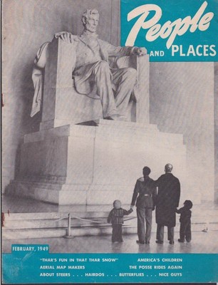 De Soto-Plymouth PEOPLE & PLACES 2 1949 el Paso Posse; map makers; hair-dos
