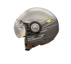 G-Mac Detroit Open With Visor Matt Silver