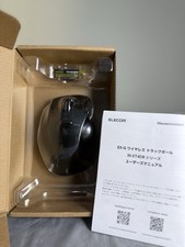ELECOM M-XT4DRBK Trackball Wireless Mouse