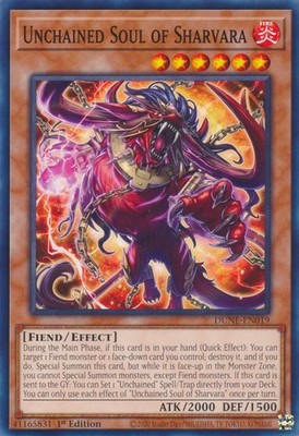 Duelist Nexus #DUNE-EN019 Unchained Soul of Sharvara