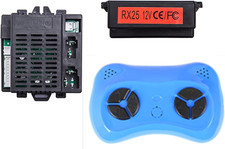 RX25 12V Kids Powered Ride on Car 2.4G Bluetooth Remote Control and Receiver Kit