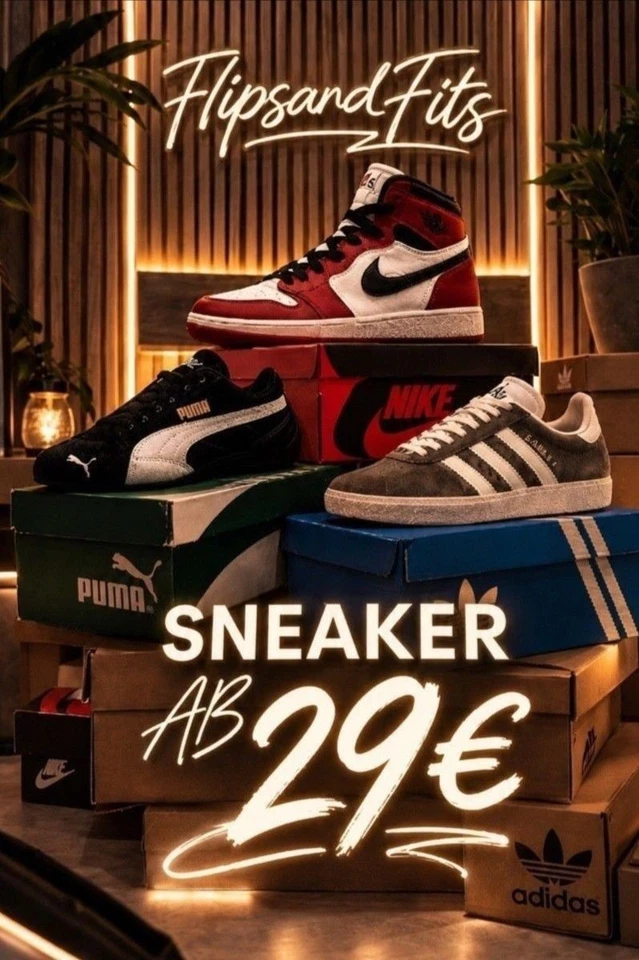 29€ Sneaker  XXL Stream Nike/Adidas/Puma/Sketchers
