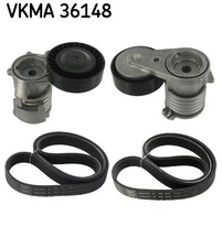 SKF VKMA 36148 V-ribbed belt kit for Ford, Volvo