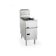 Pitco SG14-S Solstice Series Floor Model Gas Fryer, 40-50 lb. Oil Capacity