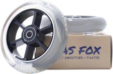 Un par de ruedas para scooter de acrobacias profesional de 110 mm con rodamientos ABEC-9 núcleo de metal CNC (2 piezas