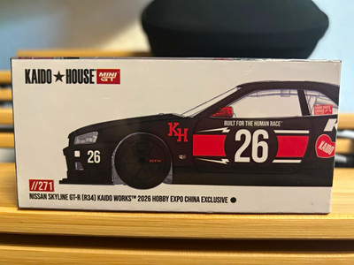 Kaido House Mini GT Nissan Skyline GT-R R34 KHMG271 2026 HEC China Expo