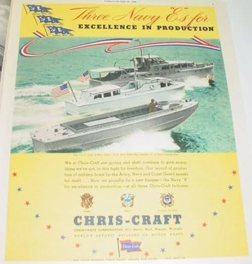 1942 COLLIERS MAGAZINE W/ LAWSON WOOD ANTI NAZI HITLER JAPAN COVER - MIDWAY - Image 3 of 4