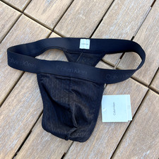 Calvin Klein CK men black  monogram Lace thon...