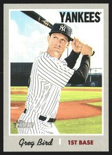 Greg Bird 2019 Topps Heritage #297 New York Yankees