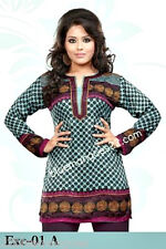 Indian Bollywood Kurta Kurti Designer Women Ethnic Dress Top Tunic Pakistani New