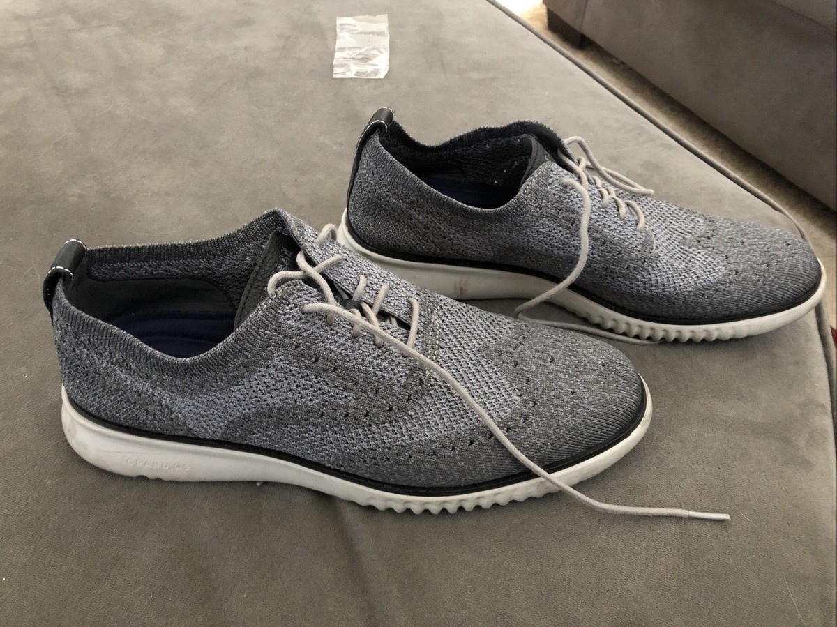 Cole Haan ZeroGrand Stitchlite Wingtip Oxford C27565 Gray  display picture 2