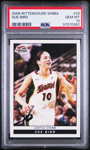 2006 Rittenhouse WNBA Sue Bird #20 PSA 10 GEM MINT POP 9