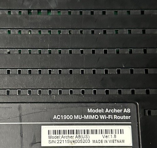 TP-LINK AC1900 (1900Mbps, 4 Port) Wireless Technology Router (ARCHERA8) No Cords - Bild 7 von 9