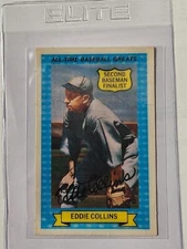 1970 Rold Gold All-Time Greats Eddie Collins #10 EX/NM Actual card is scanned