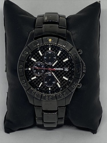 Fossil CH2464 Men's Black Stainless 