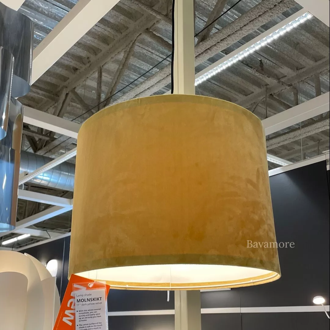 Yellow lamp cheap shade ikea