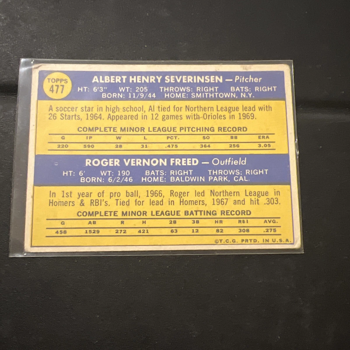 1970 Topps Baseball Card #477 Rookie Stars Orioles - Low To Mid Grade -  GVG! | eBay