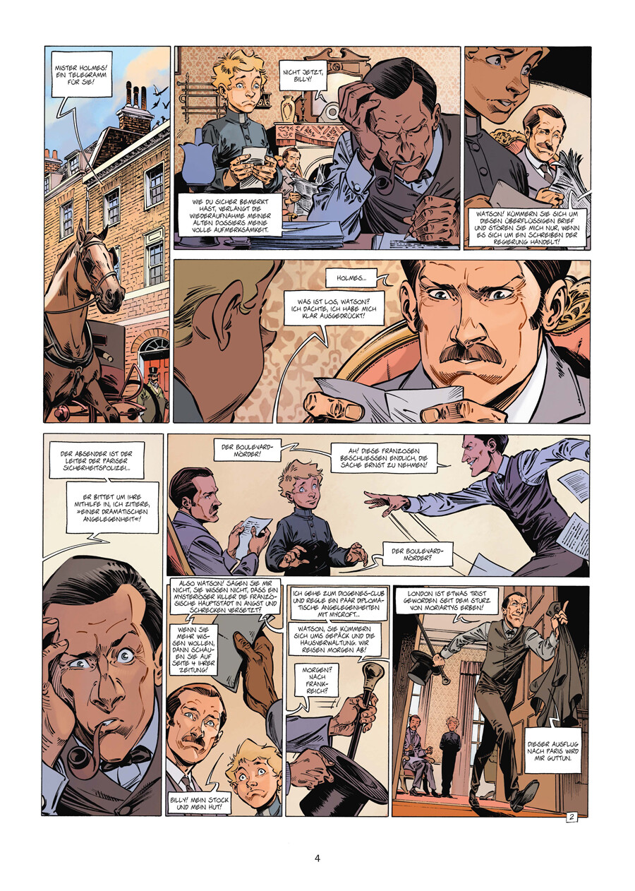 Thumbnail - Die Vier Von Der Baker Street. Band 8 - Jean-blaise Djian -