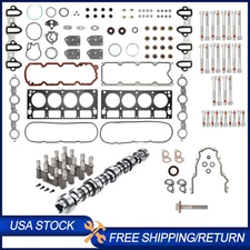 NON AFM Camshaft Lifters Head Gaskets Bolts Set FOR 07-13 Chevrolet GMC V8 5.3L