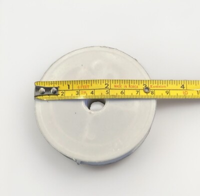 Plastic Spools 3.25 x .50 Inch - WHITE - (10 Pack) Fishing Line/ Wire / String
