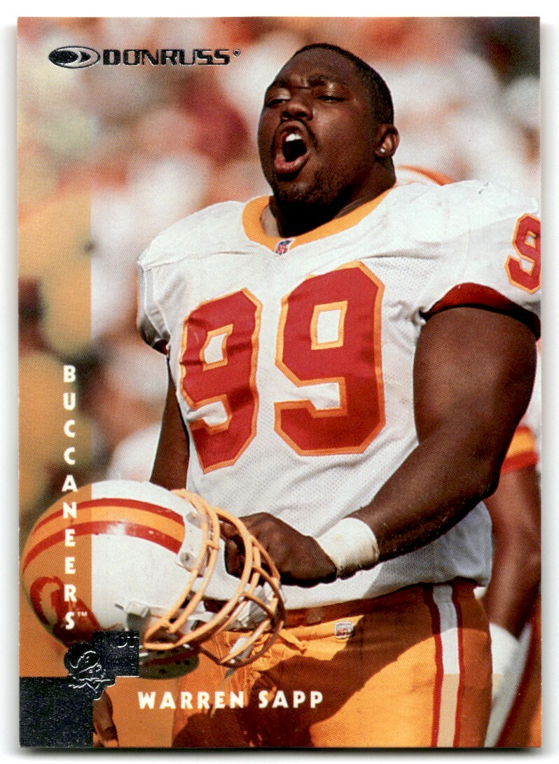 1997 DONRUSS WARREN SAPP TAMPA BAY BUCCANEERS #68 | eBay
