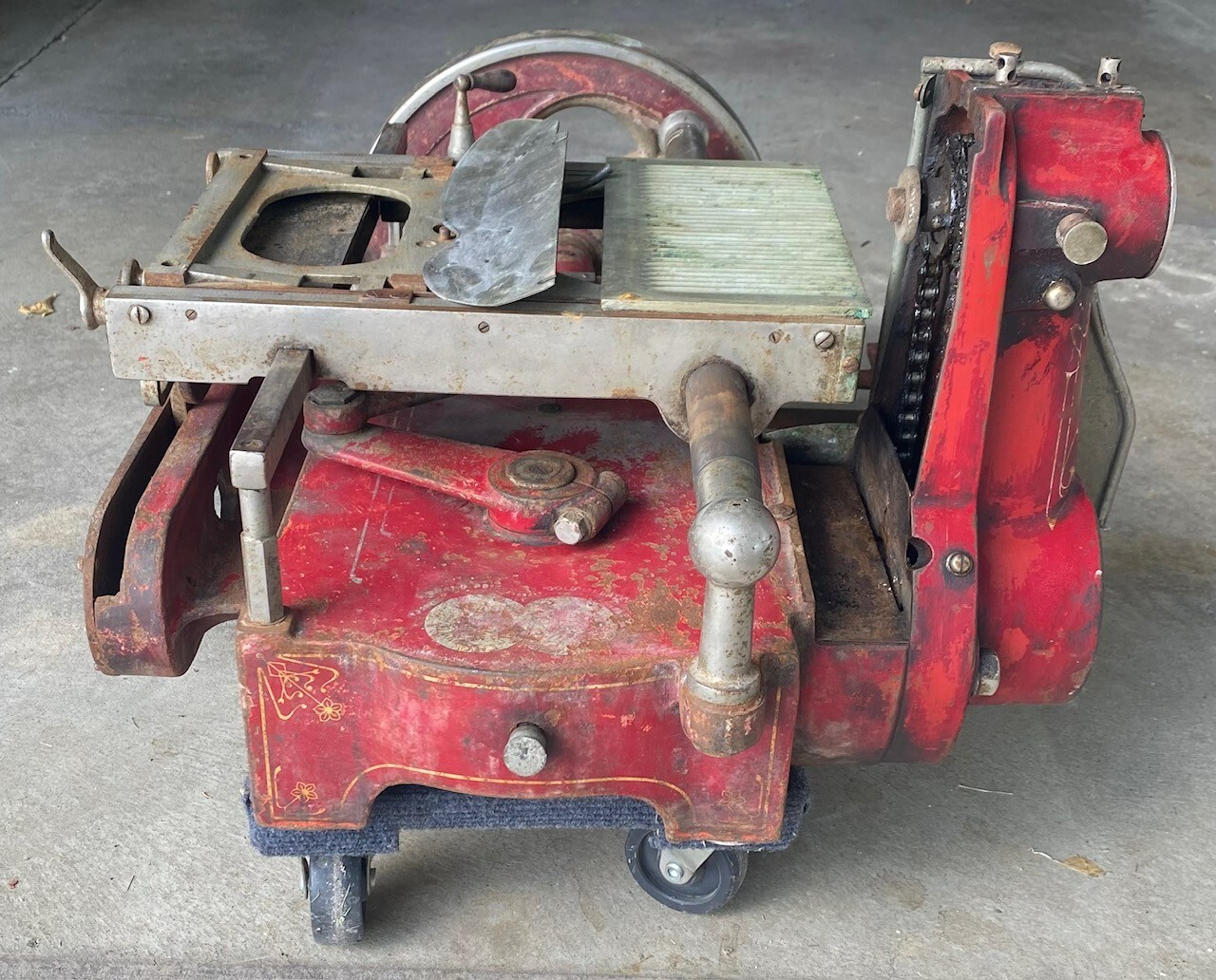 Antique Van Berkel Meat Slicer 1916 US Slicing Machine Co A 1032 Model