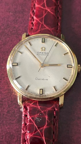 Omega Geneve Gold 18 K Automatic Bumper Vintage Cal.552 Rare