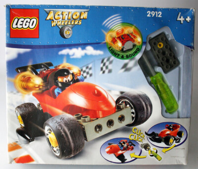 RARE 2000 LEGO ACTION WHEELERS 2912 RADICAL RACER LIGHT & SOUND