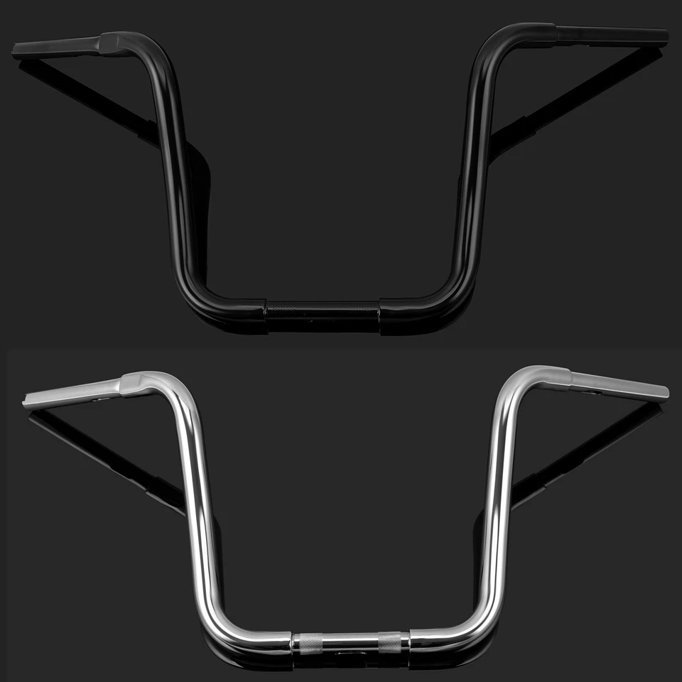 Manillar colgante APE de 10" 12" 14" 16" 18"" 1-1/4" barras de grasa de ADN para Harley XL Foto 2 de 4