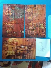 Set Of 3 Michigan Vintage postcards