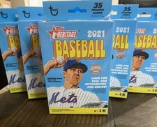 2021 TOPPS HERITAGE BASEBALL BLASTER  BOX